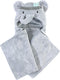 Little Treasure Unisex Baby Plush Hooded Blanket, Tribal Elephant, One Size