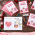 20 Set 20 Spakon Valentines Day Coloring Book for Kids with Crayons, Valentine School Party Favors Small Activity Books