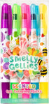 Scentco Spring Smelly Gellies - Patented Gourmet Scented Glidewrite Gel Coloring Sticks,