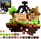 Moiuyrt 150 PCS 1in Magnetic Blocks, Magnetic Building Blocks for Kids, Light up