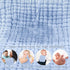 100% 12 Pack 20''x10'' Looxii Muslin Burp Cloths Cotton Muslin Cloths Large Extra Soft and Absorbent Baby Burping Cloth