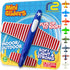 Airplane Toys for Kids: Stars & Stripes Foam Glider Plane Toy For
