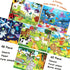 Puzzles for Kids Ages 4-8, Wooden Jigsaw Puzzles 48-60 Pieces for Toddler Learning Educational Toys (6 Puzzles)