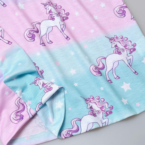 Girls' Matching Nightgowns & Doll Pajamas - Flutter Sleeve Princess Sleepwear