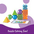 Learning Resources Mental Blox Game, 20 Blocks, 40 Activity Cards, Ages 5+, Homeschool, Multicolor