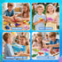 30 Pack 824PCS Sets 6+ Animals Easter Party Favors For Kids, Marine Animal Building Block for Easter Basket Fillers