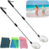 codree 5 Pcs/Set Beach Sand Sifter with Beach Bags- Shark Tooth Sifter- Sand