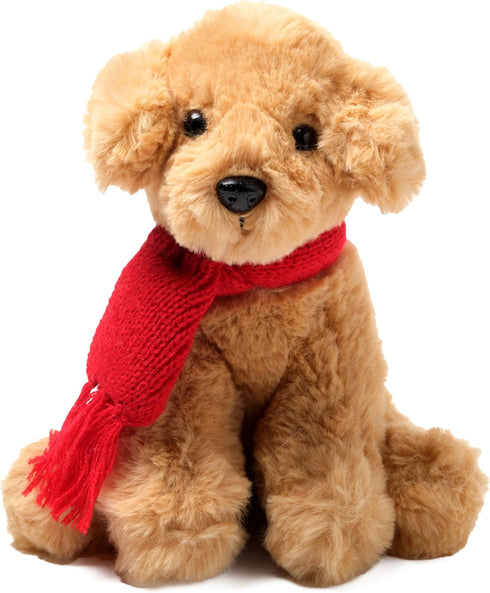 Bearington Grizwald The Golden Retriever Plush, 7.5" Stuffed Animal, Ideal Christmas Gift for Toddlers, Kids & Teens