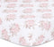 The Peanutshell Grace Fitted Crib Sheet for Baby Girls