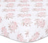 The Peanutshell Grace Fitted Crib Sheet for Baby Girls