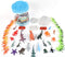 Sunny Days Entertainment Sea Creature Bucket – 56 Piece Toy Play Set for Kids with Storage Bucket