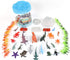 Sunny Days Entertainment Sea Creature Bucket – 56 Piece Toy Play Set for Kids with Storage Bucket