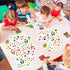 COCHIE 48Pcs DIY Christmas Craft Kits for Kids, Christmas Tree Stockings Ornaments Kit, Make Your Own Christmas