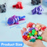 36 3D Set, 36 3D JOYIN Pcs Mini Printed Mix Animals Different Animals Printed Toys - Cute Articulated Flexible