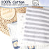 Set Sets DRESHOW BQUBO Cotton Baby Swaddle Hat Newborn Infant Receiving Blankets with Bear Ears Hat Wooden Birth