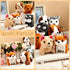Sumind 9 Pcs Mini Plush Dog Stuffed Animals, Bulk Dog Plush Party Favors for Goodie Bag Fillers