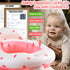 blorybim 3-36 Upgraded Inflatable Baby Seat with Safety Guardrails, Thicker Sit Me Up Floor Seat for Baby Chair Sit Me