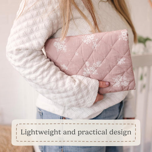 Portable Diaper Changing Pad - Waterproof Travel Baby Changing Mat - Foldable Compact Diaper Change Pad - Lightweight