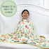 100% 6 47"x 47" LollyBanks Muslin Baby Blanket Cotton, Muslin Quilt Lightweight, Layers Soft Blanket Neutral, Toddler