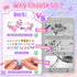 5-12 5 6 7 8 9 10 Friendship Bracelet Making Kit for Girls, Year Old Girl Birthday Gifts, Arts and Crafts Kits