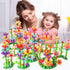 Garbo Star 3 4 5 3-5 Flower Garden Building Toys for Girls, Educational Activity Preschool Birthday Gifts for Year Old