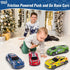 4-Pack Car Toys for 3-6 Year Old Boys and Girls, 7 Inch Friction Powered Pull Back Alloy Race Trucks Cars for Kids