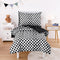 Wake In Cloud - Toddler Bedding Set for Boys Girls, Cute Gingham