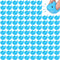 120 Pieces Blue Rubber Sharks - Cute Squeezable Bath Toys for Birthday Shower & Pool Party Favors