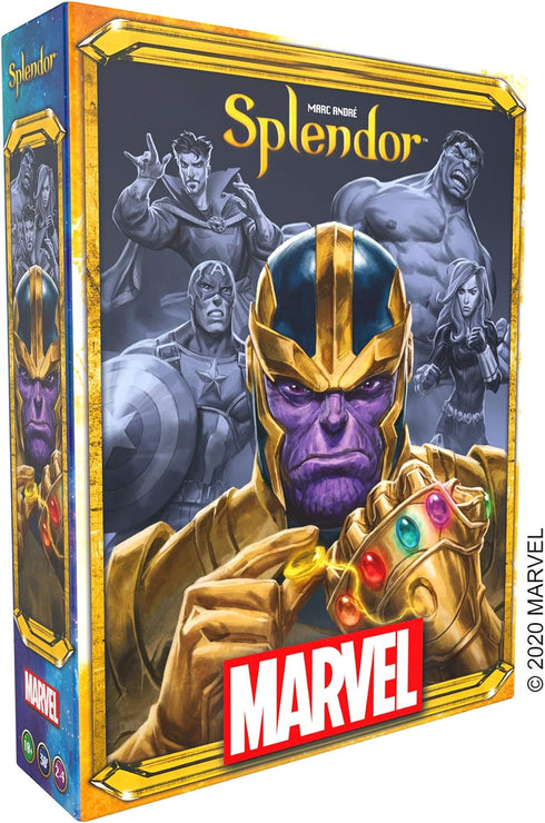 Marvel Splendor Board Game, Strategy Game for Kids and Adults, Fun Family Game Night, Ages 10+, 2-4 Players