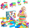 Soft Building Blocks for Toddlers, 20 PCS Large Creative Stacking Blocks, Colorful STEM Blocks for Kids 6 Months and Up