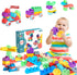 Soft Building Blocks for Toddlers, 20 PCS Large Creative Stacking Blocks, Colorful STEM Blocks for Kids 6 Months and Up