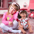 BABESIDE Reborn Baby Doll Clothes for 20-22 Inch Dolls, Strawberries Baby Doll Outfits with Pacifier