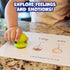 2 Set 12 2+ Ready Learn Easy Grip Dough & Paint Stampers | Emotions | of | Rubber Stamps for Ages | Washable | Crafts