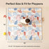 50"x50" Baby Play Mat, Premium Thicker Foam Floor Mat, Bohemian Non-Slip Playpen Mat for Infants & Toddlers, Foldable