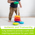 1+ Fat Brain Toys SpinAgain, Baby Stacking & Spinning Toys for Toddlers Ages