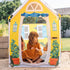 Melissa & Doug Cozy Cottage Fabric Play Tent and Storage Tote - Yellow