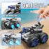 ZHYLLO 3-in-1 4WD 8 9 10 11 12 Remote Control Car RC Boat & Water Gun Amphibious Remote Control Car All-Terrain RC Cars