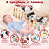 0-6 URMYWO Spiral Car Seat Toys for Babies Months, Black and White Baby Toys, High Contrast Baby Toys for Newborn