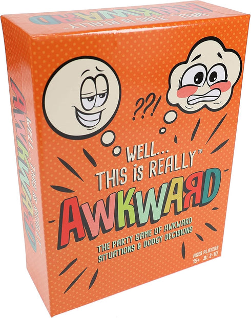 TDC Games Awkward Card Game - A Funny Party Game to Learn How Friends Handle Uncomfortable Situations