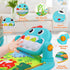 UMIKU Tummy 0-6 6-12 Baby Play Mat Baby Time Mat Musical Activity Center for Infant with High-Contrast Piano Music