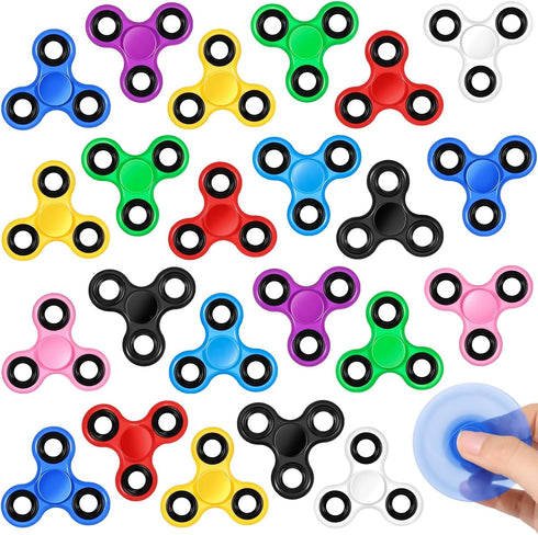 Gigilli 24 Pack Fidget Spinners Bulk for Kids Adults, Easter Basket Stuffers