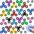 Gigilli 24 Pack Fidget Spinners Bulk for Kids Adults, Easter Basket Stuffers