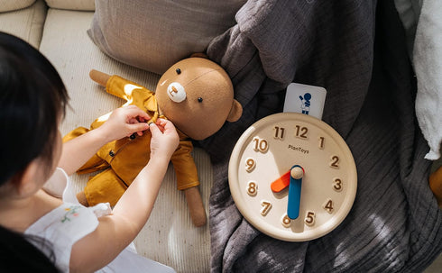 PlanToys Activity Clock - Educational Toy for Kids (5458)