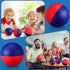 6 Pcs Basketball Stress Balls, 4 Inch Soft Mini Foam Balls for Indoor Outdoor Sport Theme Parties