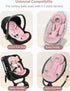 Tinlyfinly Infant Car Seat Insert with Extra Cushion for Preemie to Toddler, Reversible Newborn Carseat Insert for Baby