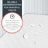 Cozy Masirs Crib Mattress Protector Cover - Comfortable, Breathable and Waterproof Material. Keep The Crib Mattress