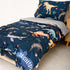Toddler Bedding Set, Plush Minky Fabric Crib Bedding Set for Girls, Breathable