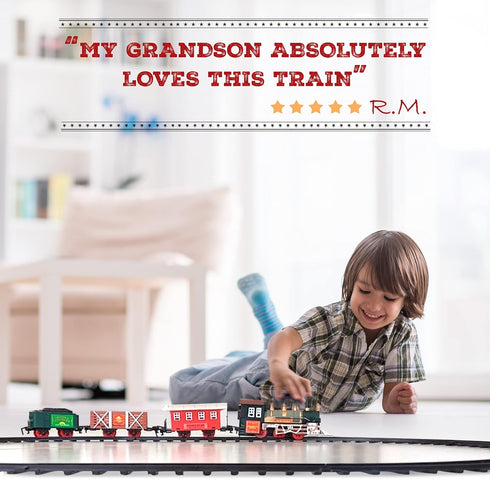 Set 4-8 Set 4-8 Sets Electric Train for Kids Ages | Train for Kids Ages | Battery Powered Trains with Lights & Sounds