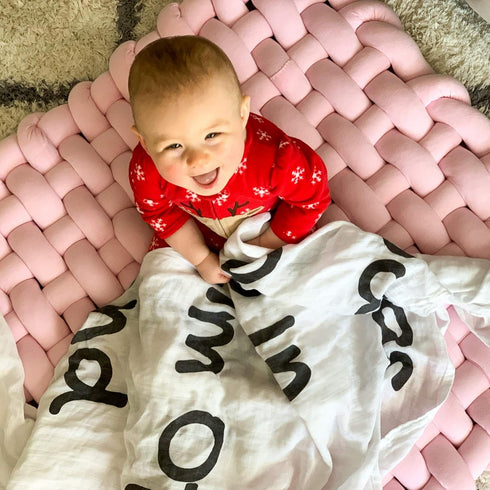 47x47 1:27) Organic Baby Swaddle Blanket for Baby Boy Girl, Newborn Nursery Blankets, Silky Muslin Receiving Blanket