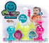6 Fat Brain Toys pipSquigz, Sensory Baby Toys Months Plus, Rattle Suction Cup Toy